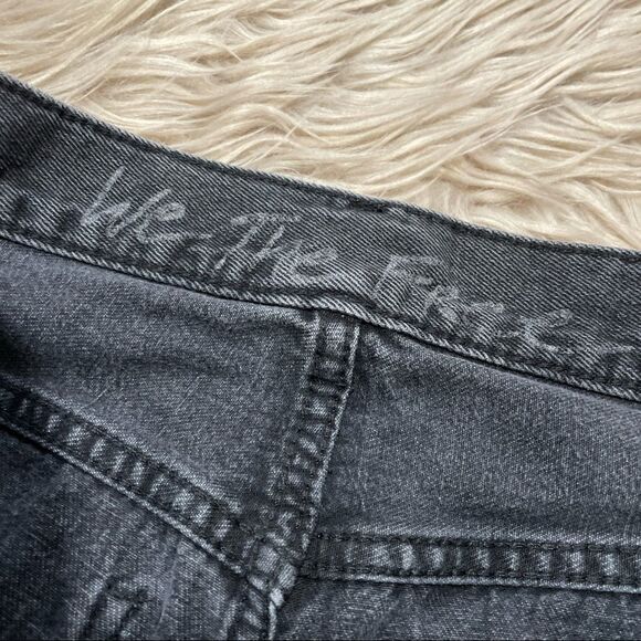 We the free distressed button fly jeans size 25 - Picture 4 of 5